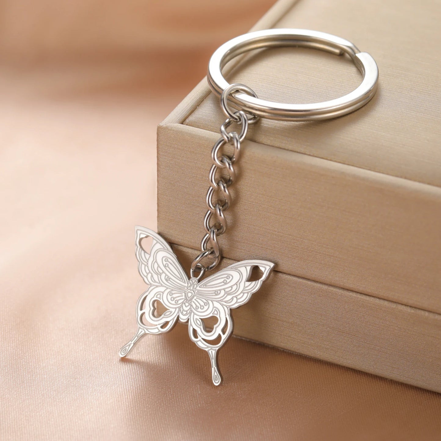 Porte Clé BUTERFLY - Disponible en 2 coloris