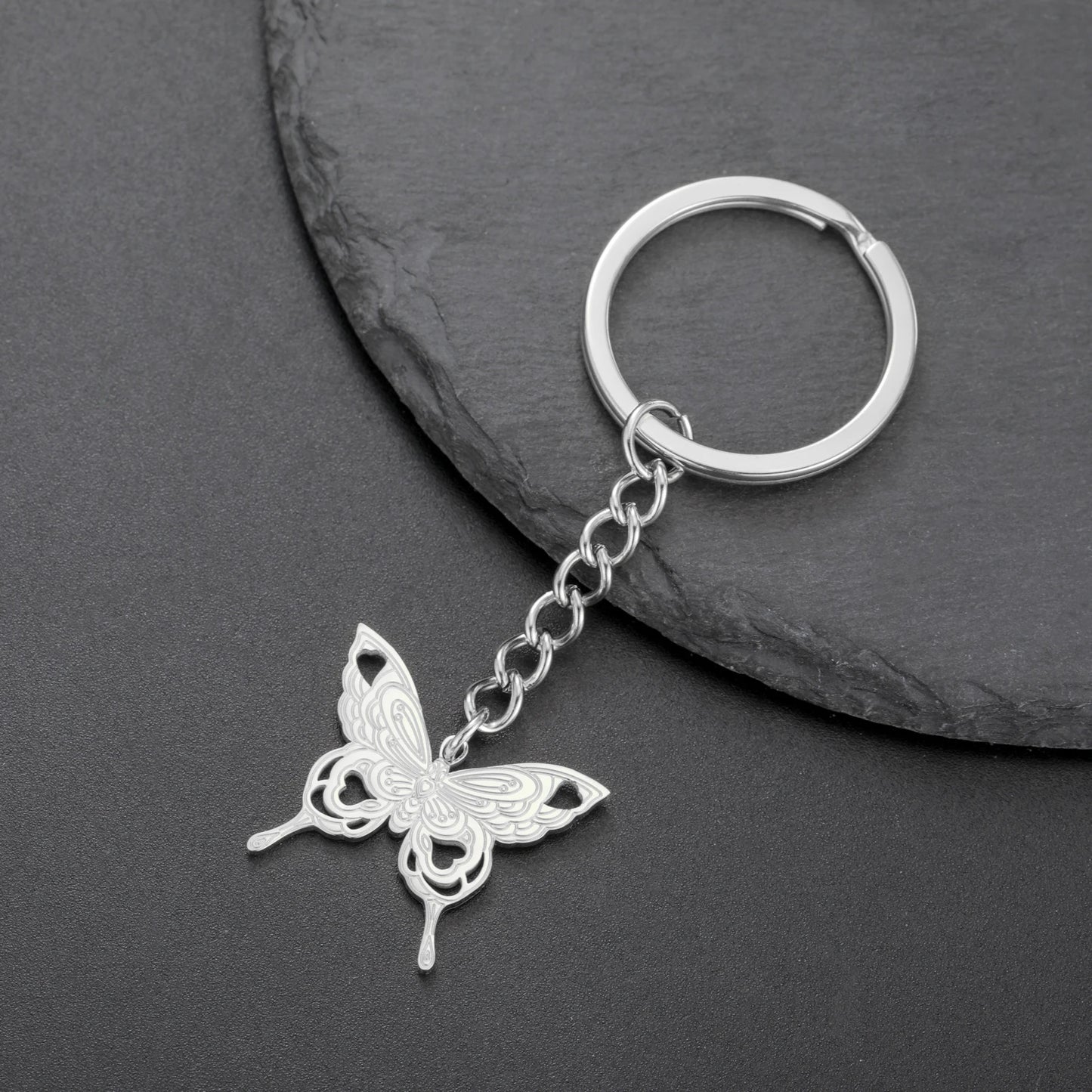 Porte Clé BUTERFLY - Disponible en 2 coloris