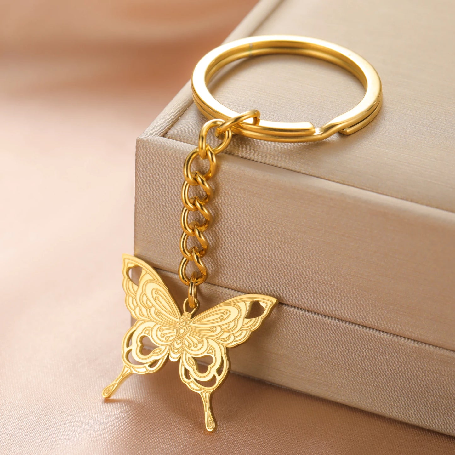 Porte Clé BUTERFLY - Disponible en 2 coloris
