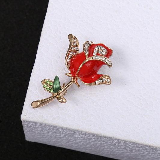 Broches Fleurs Avec Strass Collection FLORIS - 1O Variantes